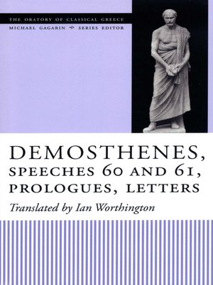 cover image of Demosthenes, Speeches 60 and 61, Prologues, Letters
